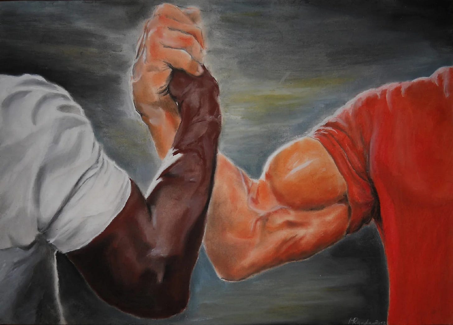 Epic Handshake Meme Generator - Piñata Farms - The best meme generator and  meme maker for video & image memes