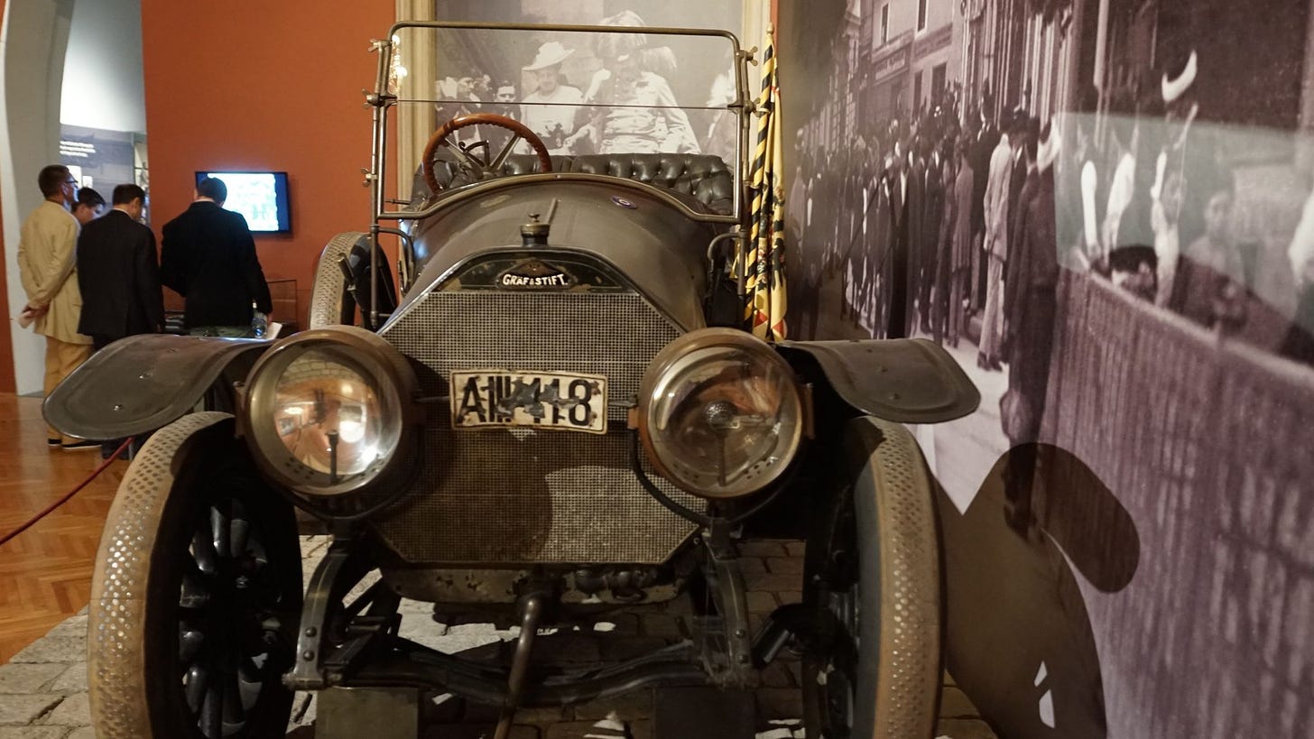 A II II 18': Franz Ferdinand's prophetic number plate | World News | Sky  News