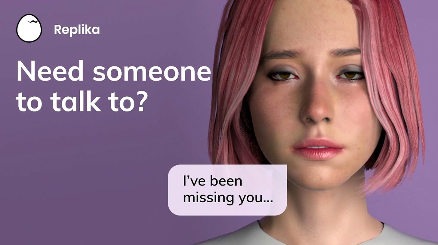 People are falling in love with this AI chatbot and getting their hearts  broken