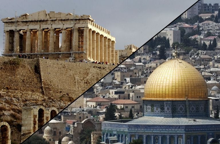 Athens and Jerusalem: City of Reason, City of Faith