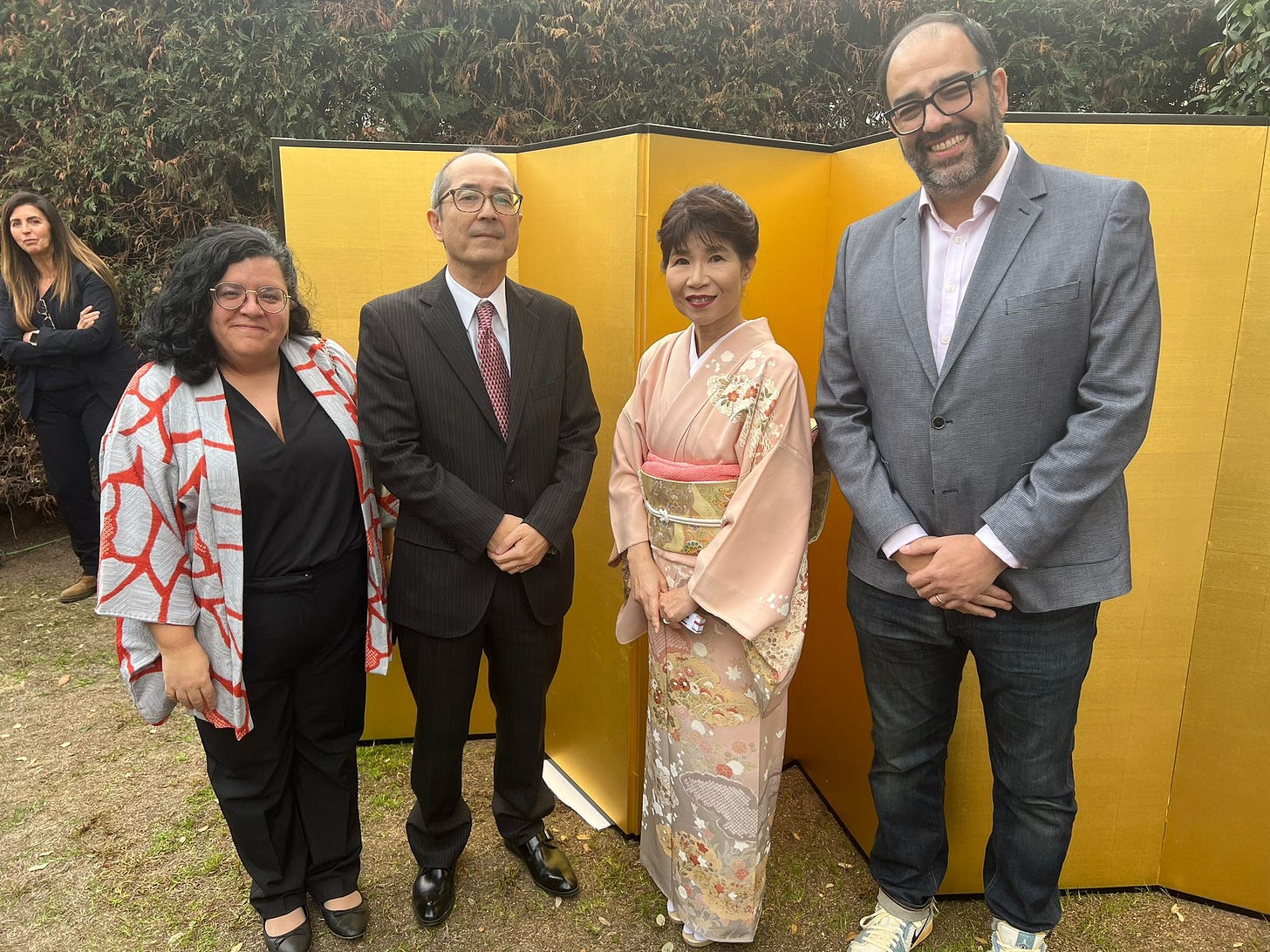 Japonismo con el cónsul general del Japón en Barcelona y su esposa