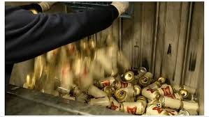 So soft and so French": Miller High Life Champagne of Beers slogan scandal  explained as more than 2,000 cans are destroyed