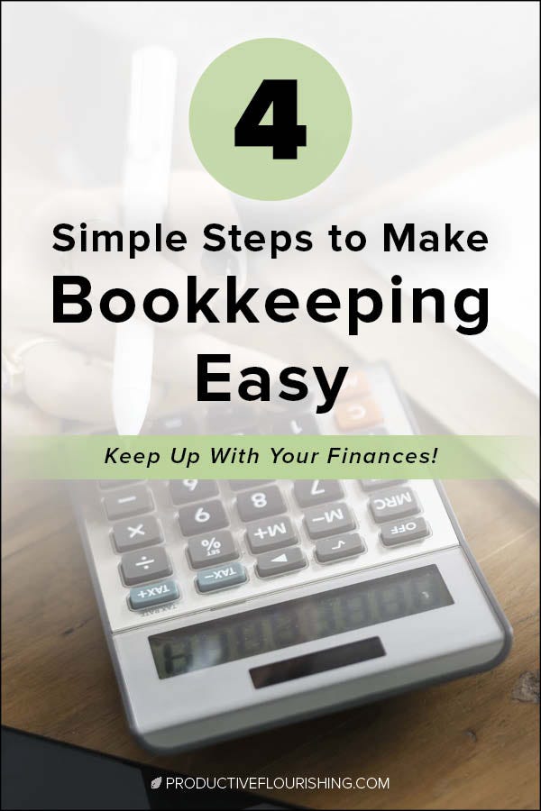 Ever felt like bookkeeping isn’t for you? You and most business owners agree here. But don't fret: there are steps you can take to make bookkeeping easier. https://productiveflourishing.com/make-bookkeeping-easier/ #productiveflourishing #financialplanning #savings #budgeting #smallbusiness