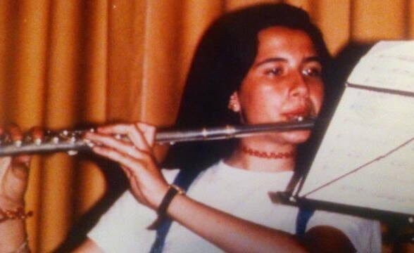 Emanuela Orlandi Playing The Flute