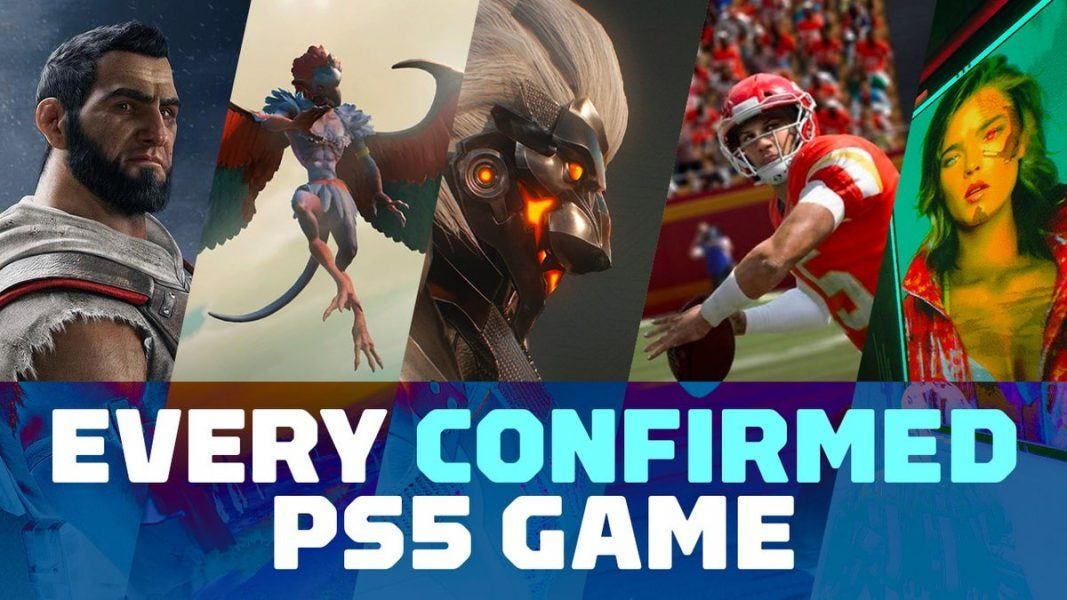 ps5 confirmed games for 2020