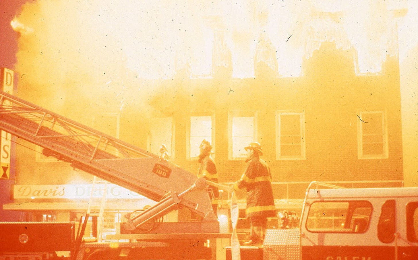 The deadly Elliott Chambers Rooming House fire occurred in Beverly, Massachusetts on July 4, 1984. The blaze killed 15 people. (Photo released by the Essex County District Attorney’s Office)