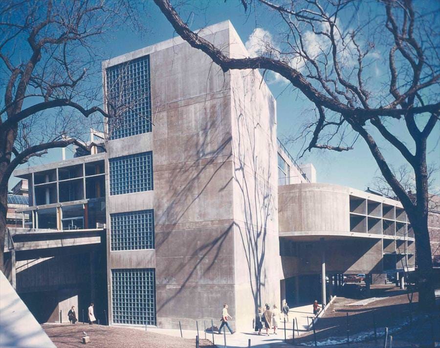 Another angle on the Carpenter Center building