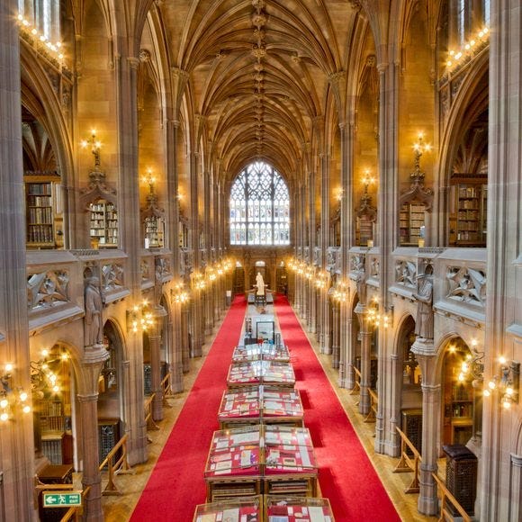 John Rylands Research Institute and Library – Manchester, England - Atlas  Obscura