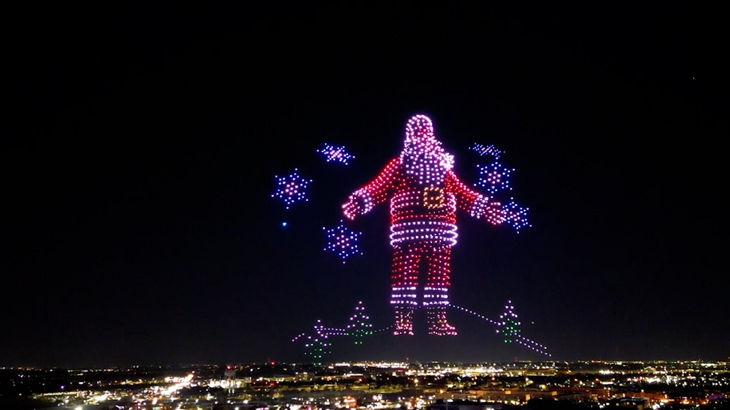 Watch: Record-Breaking Drone Light Show - Videos from The Weather Channel