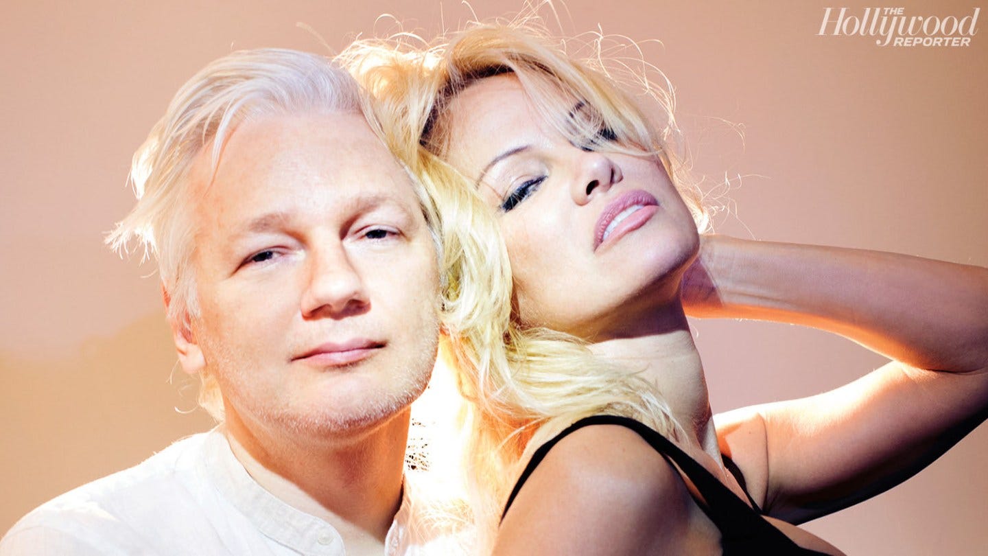 Pamela Anderson Defends Julian Assange, Talks Vladimir Putin, & More