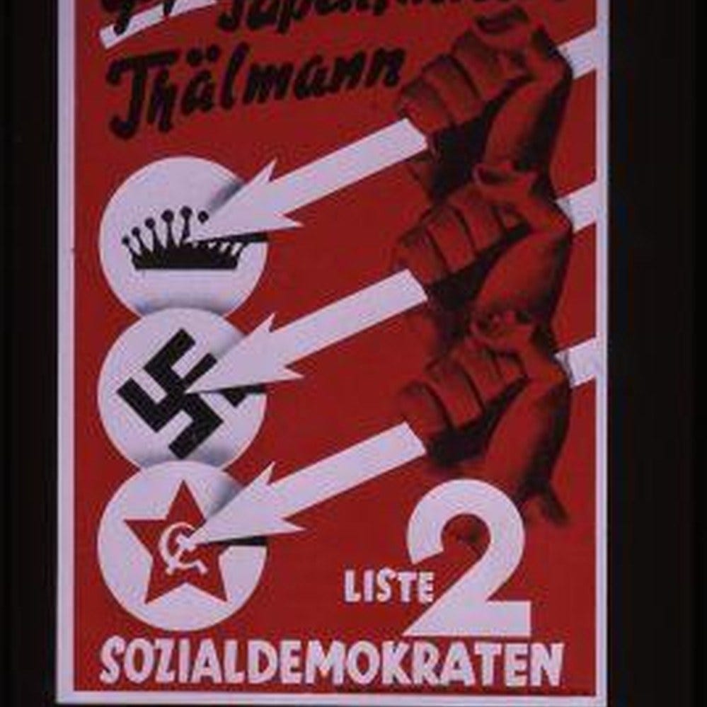 May be an image of text that says '5 LISTE 2 SOZIALDEMOKRATEN'