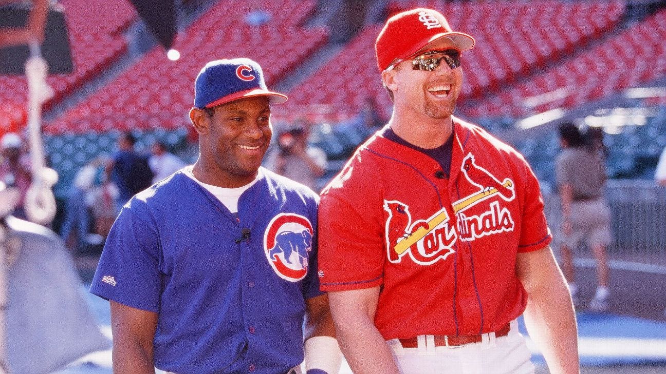 Long Gone Summer' -- How to watch and stream ESPN's Mark McGwire-Sammy Sosa  documentary - ESPN