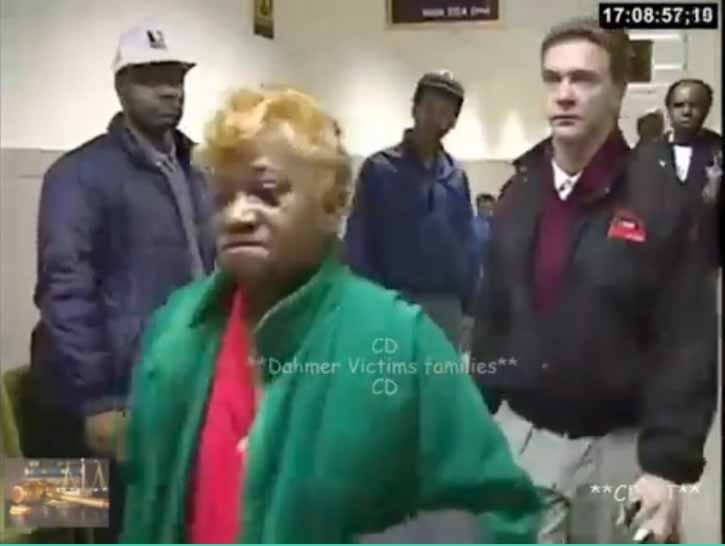 Unknown man inside the courthouse during Jeff Dahmer’s “trial”. 