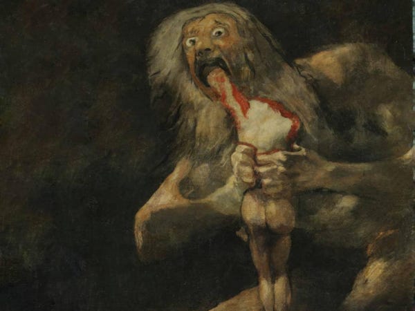 Saturn Devouring His Son: Everything you should know about the painting -  Times of India