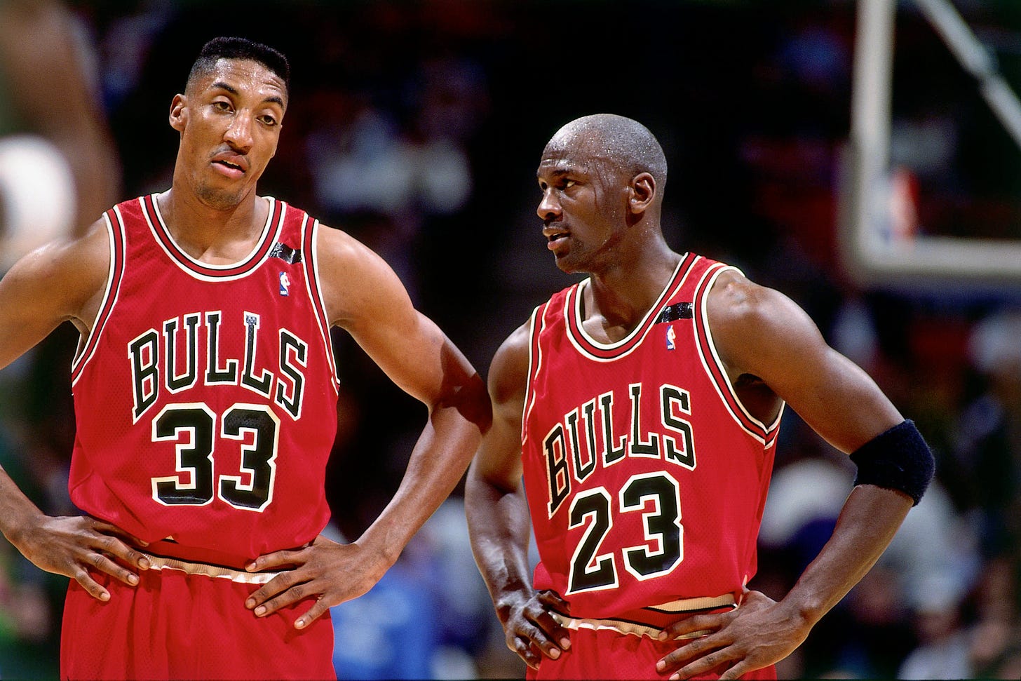 Scottie Pippen e Michael Jordan
