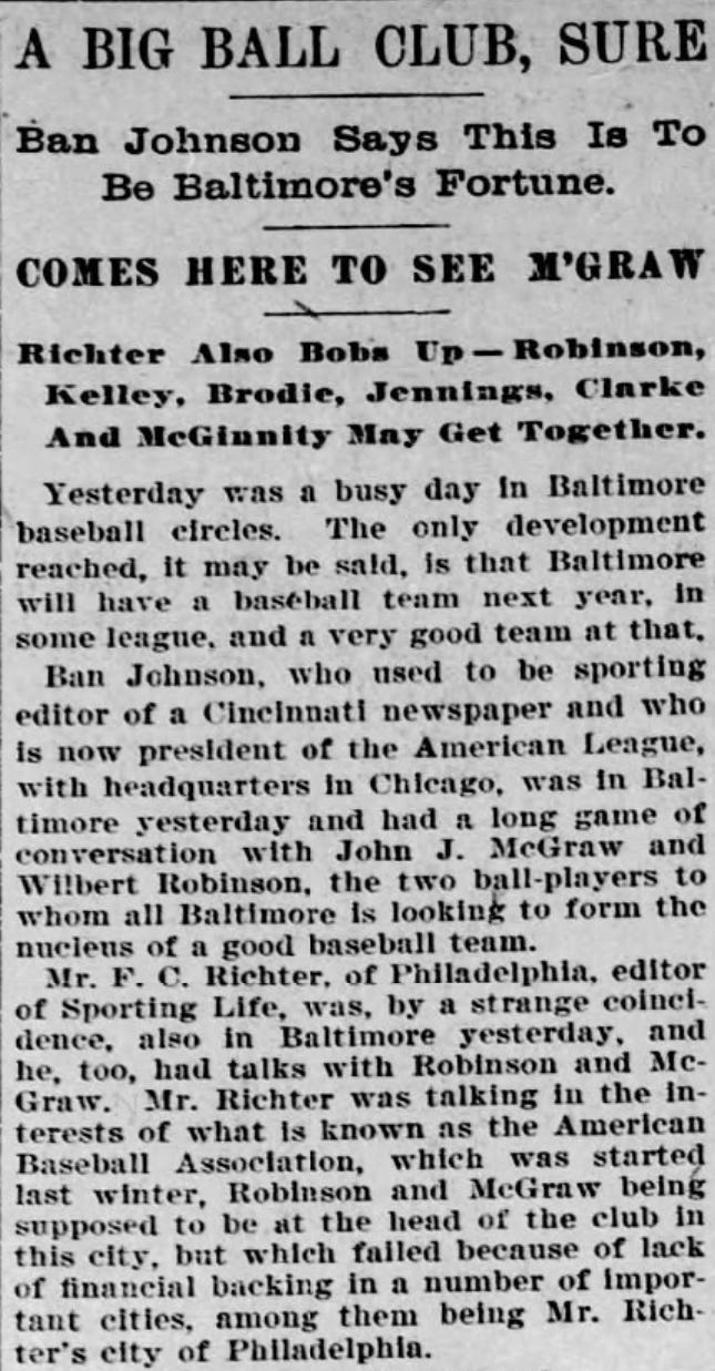 1900 Baltimore Sun