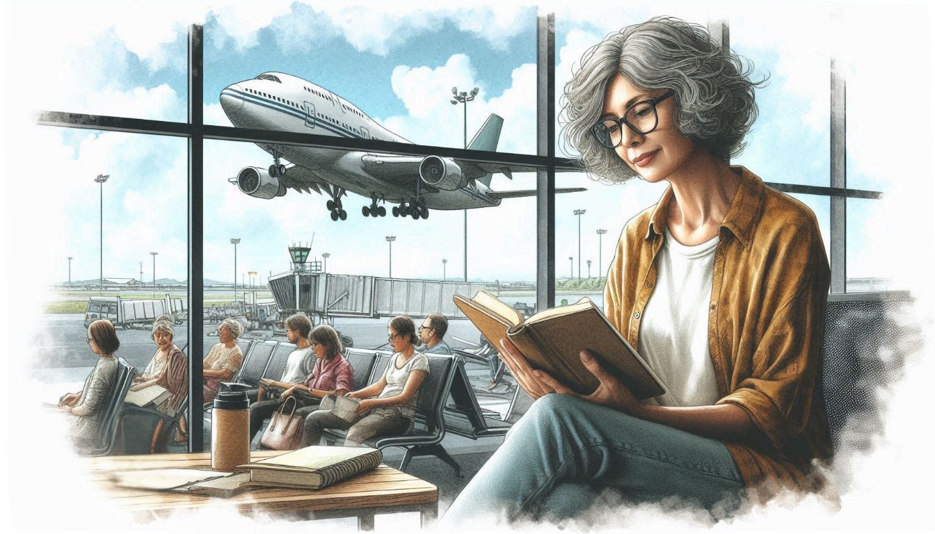 airport scene