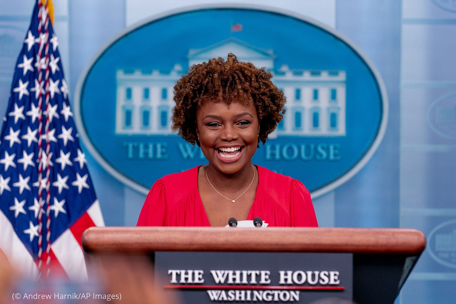 Karine Jean-Pierre, the new White House press secretary | ShareAmerica