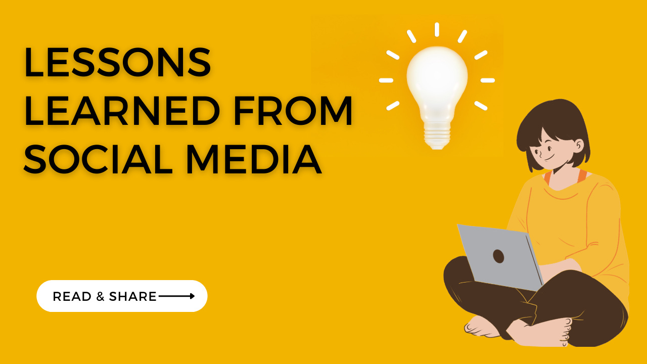 13 lessons learned from social media