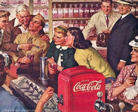 WWII Coke Ad 1940s Coca Cola Poster, Pepsi Ad, Coca Cola Ad, Coke Cola ...