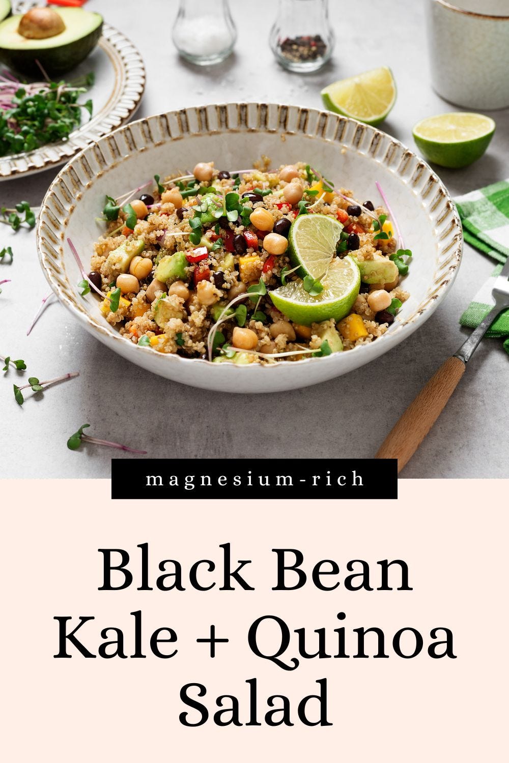 quinoa black bean salad