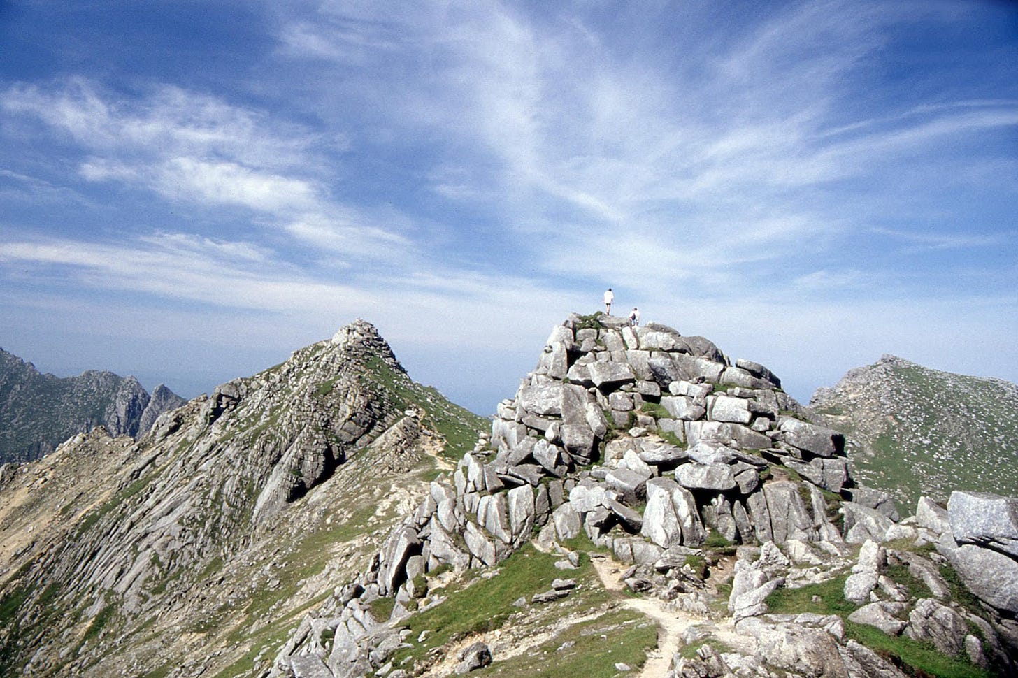 Stacach Pinnacles, Goatfell, Arran