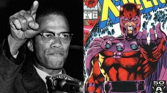 Malcolm X and Marvel’s Magneto