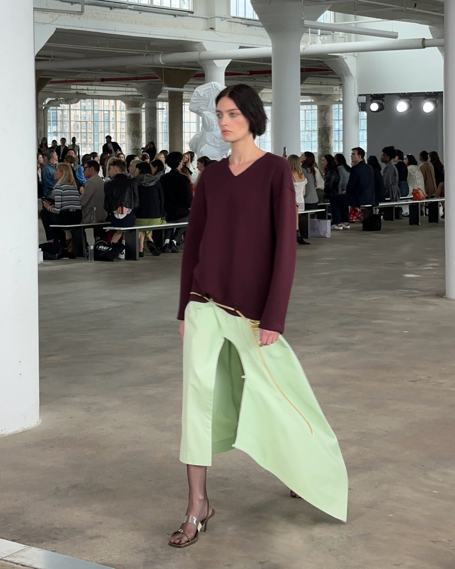 Model at Tibi.