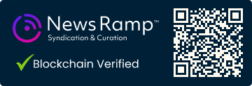 Blockchain Registration, Verification & Enhancement provided by NewsRamp™