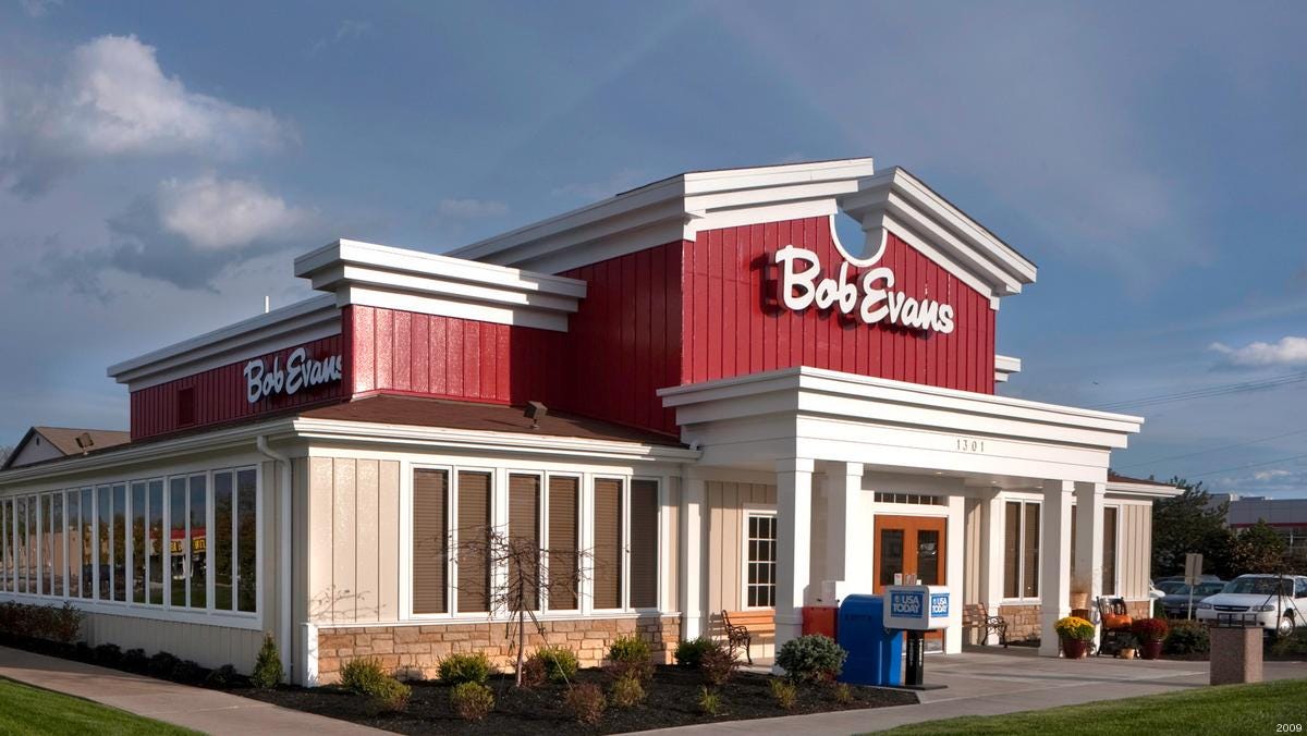 Bob Evans Menu Prices 2024