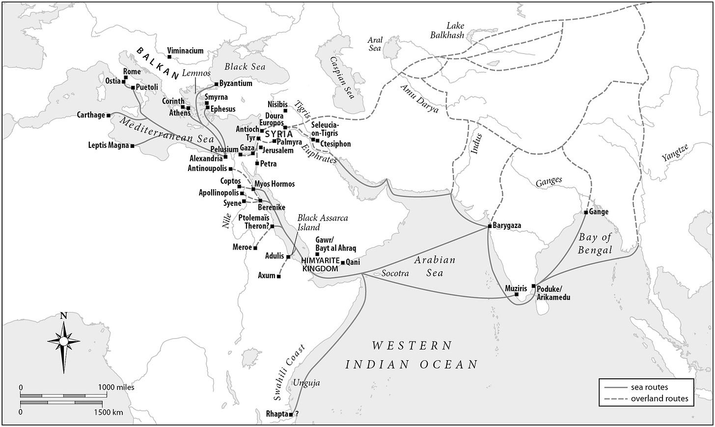 Communication Routes in Antiquity