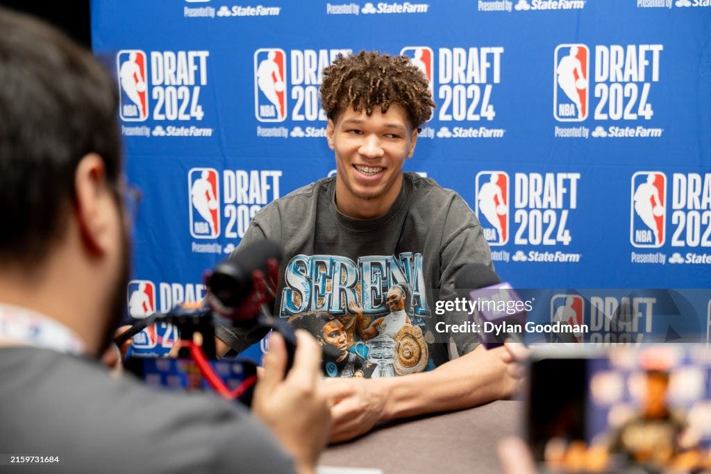 2024 NBA Draft Content Circuit, Media Availability and Portraits