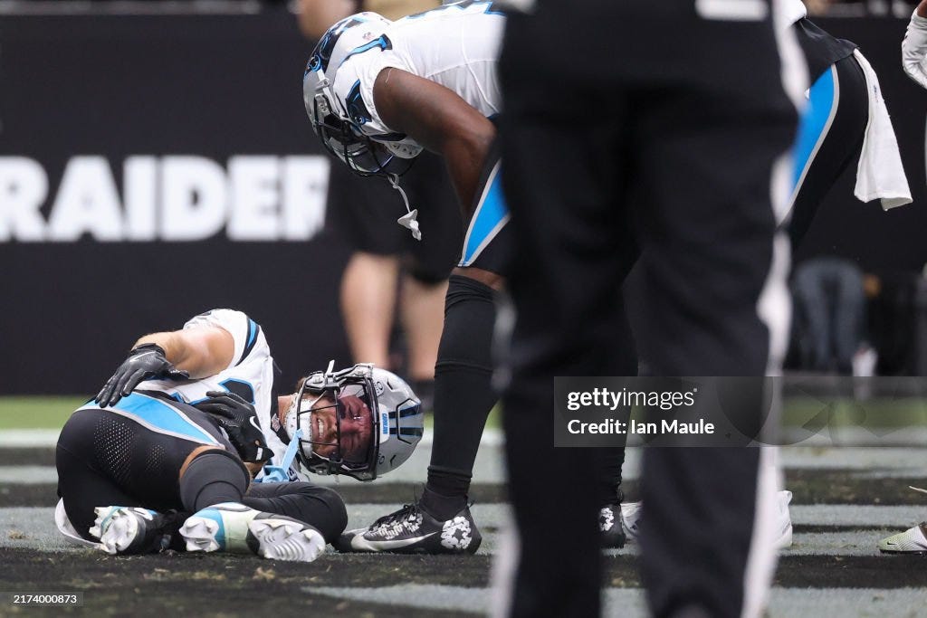Carolina Panthers v Las Vegas Raiders Carolina Panthers v Las Vegas Raiders
