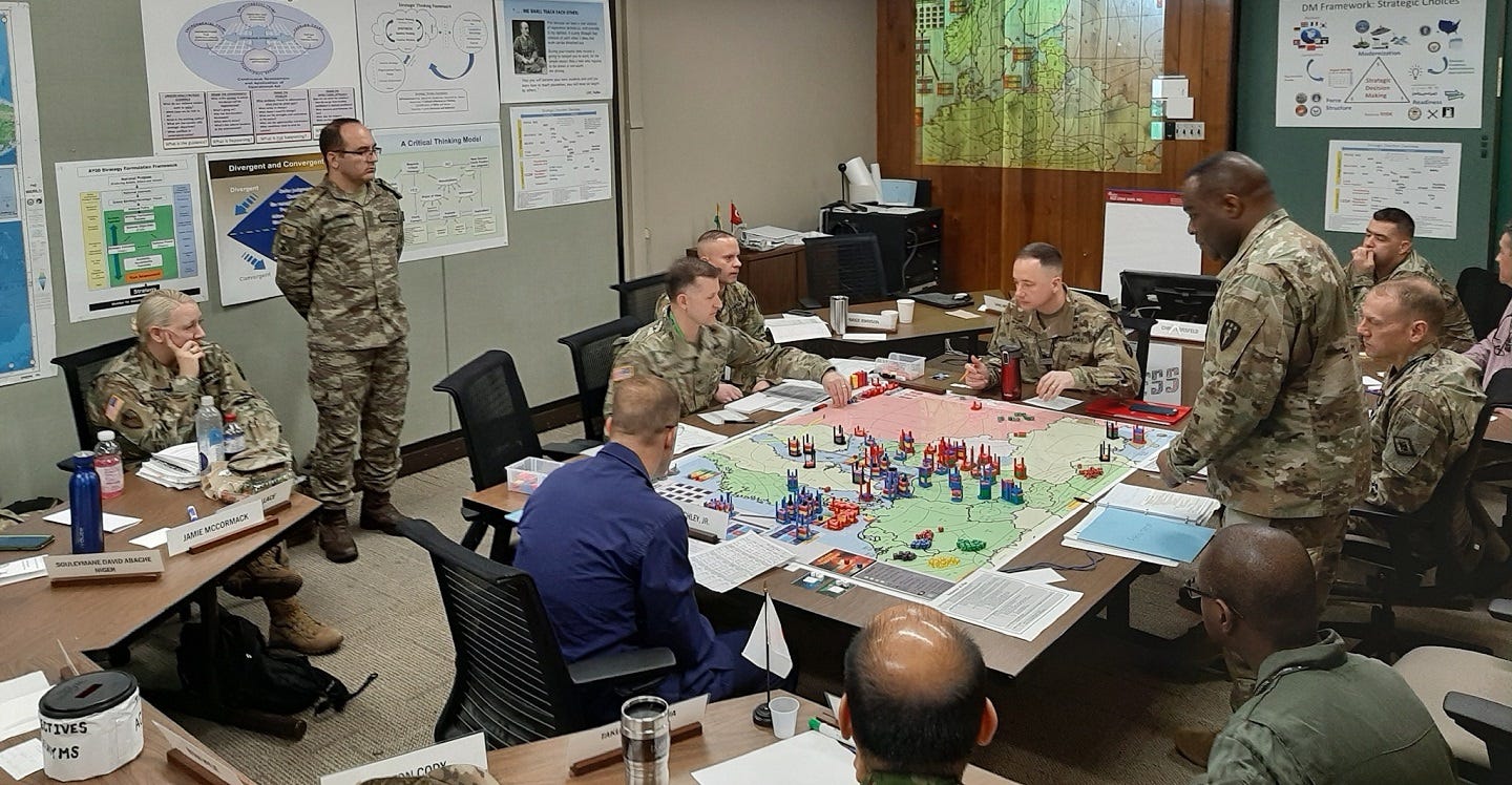 GETTING WAR (GAMING) BACK INTO THE WAR COLLEGE (WARGAMING ROOM) - War Room  - U.S. Army War College