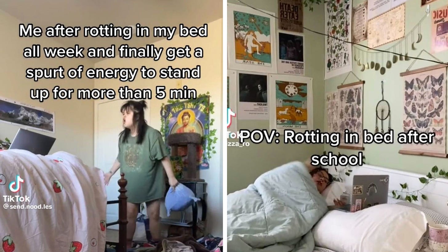 Bed Rotting' Is Hottest Self-Care Trend For Gen Z