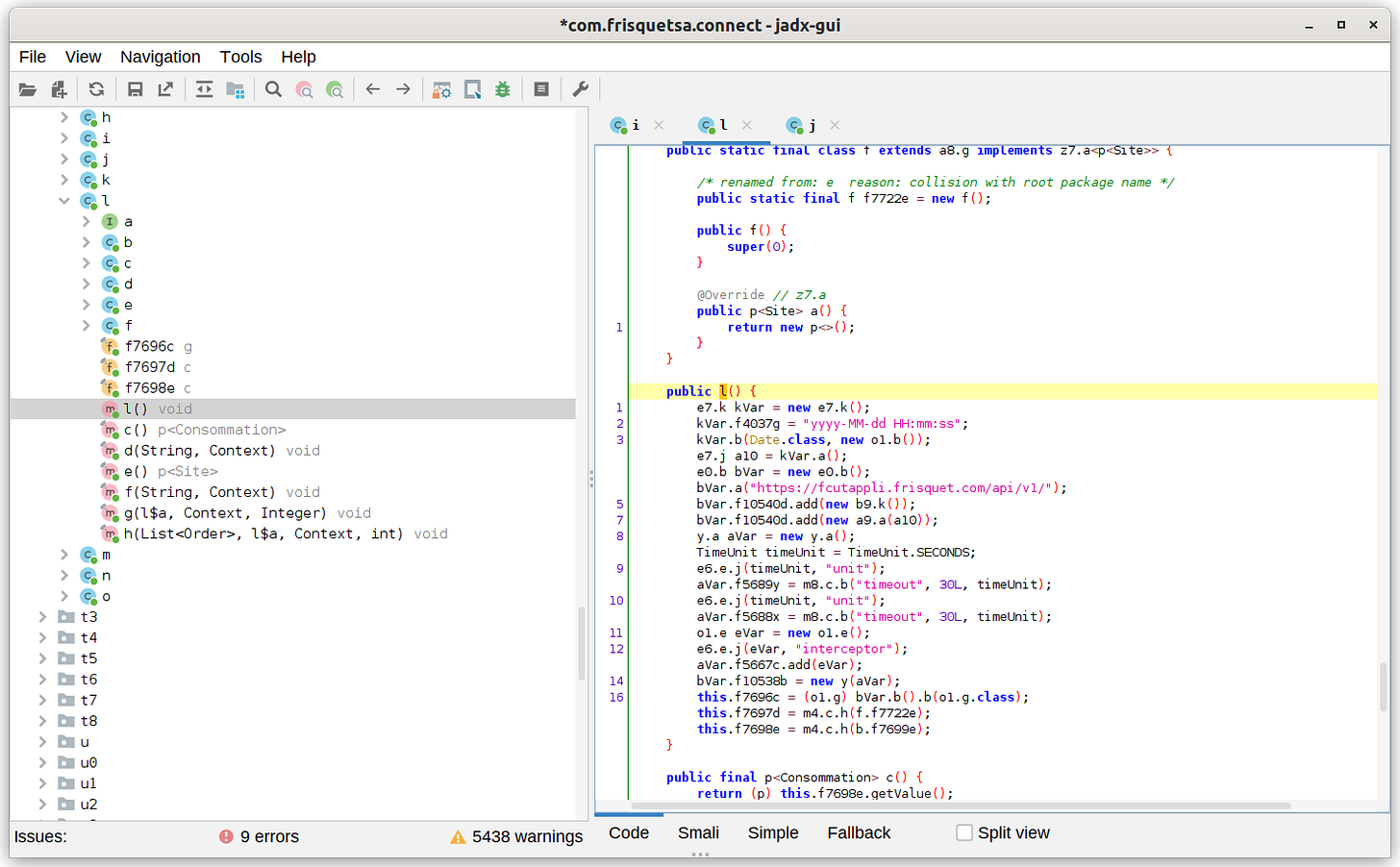 Decompile APK with JADX Decompile APK with JADX