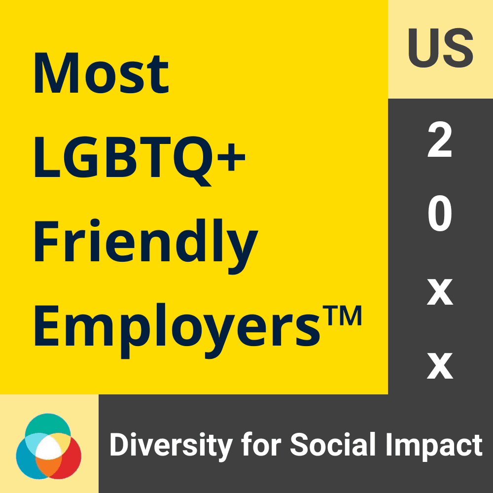 Top certification for LGBT employers diversity recognition