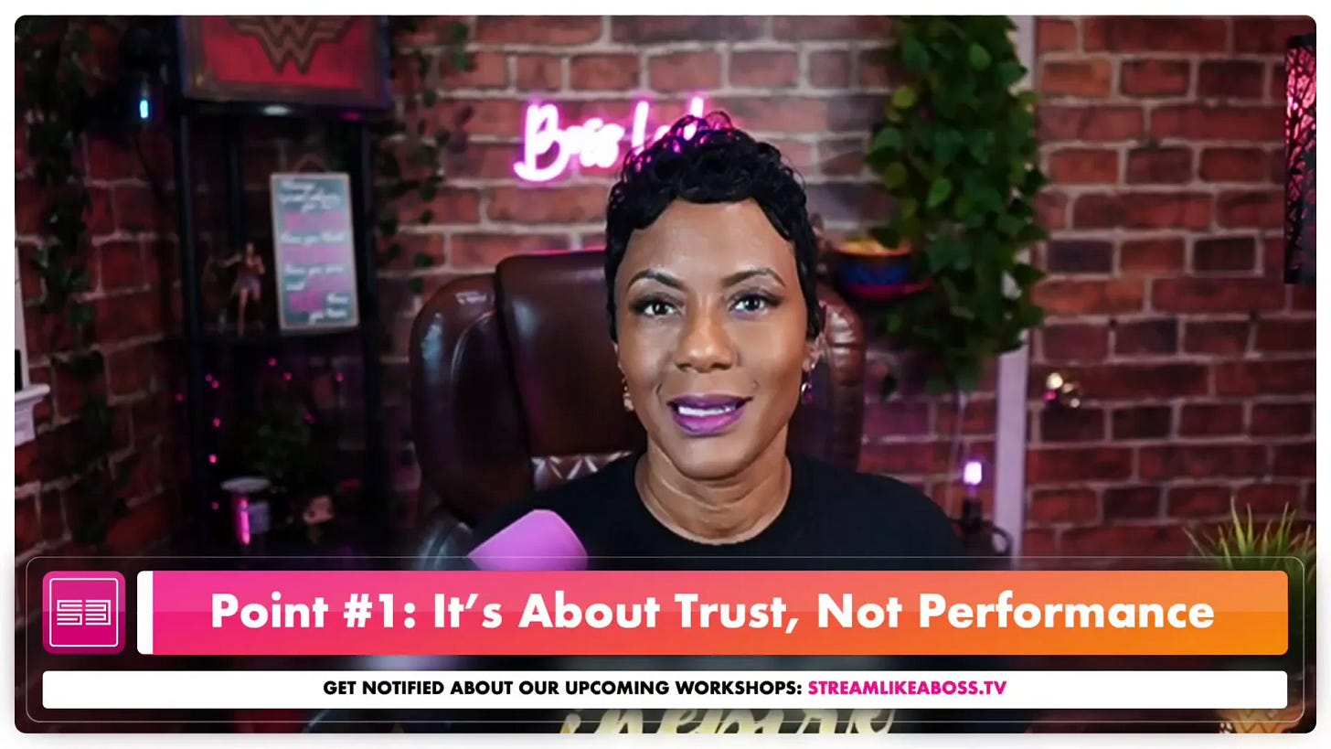 Building trust with your audience