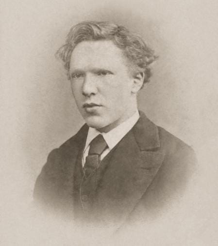 Vincent van Gogh a los 19 años