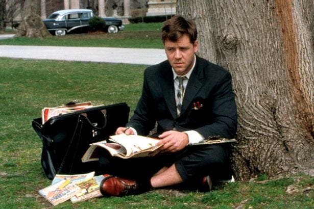 John Nash: Russell Crowe in tribute to 'A Beautiful Mind' maths genius  killed in car crash - Irish Mirror Online