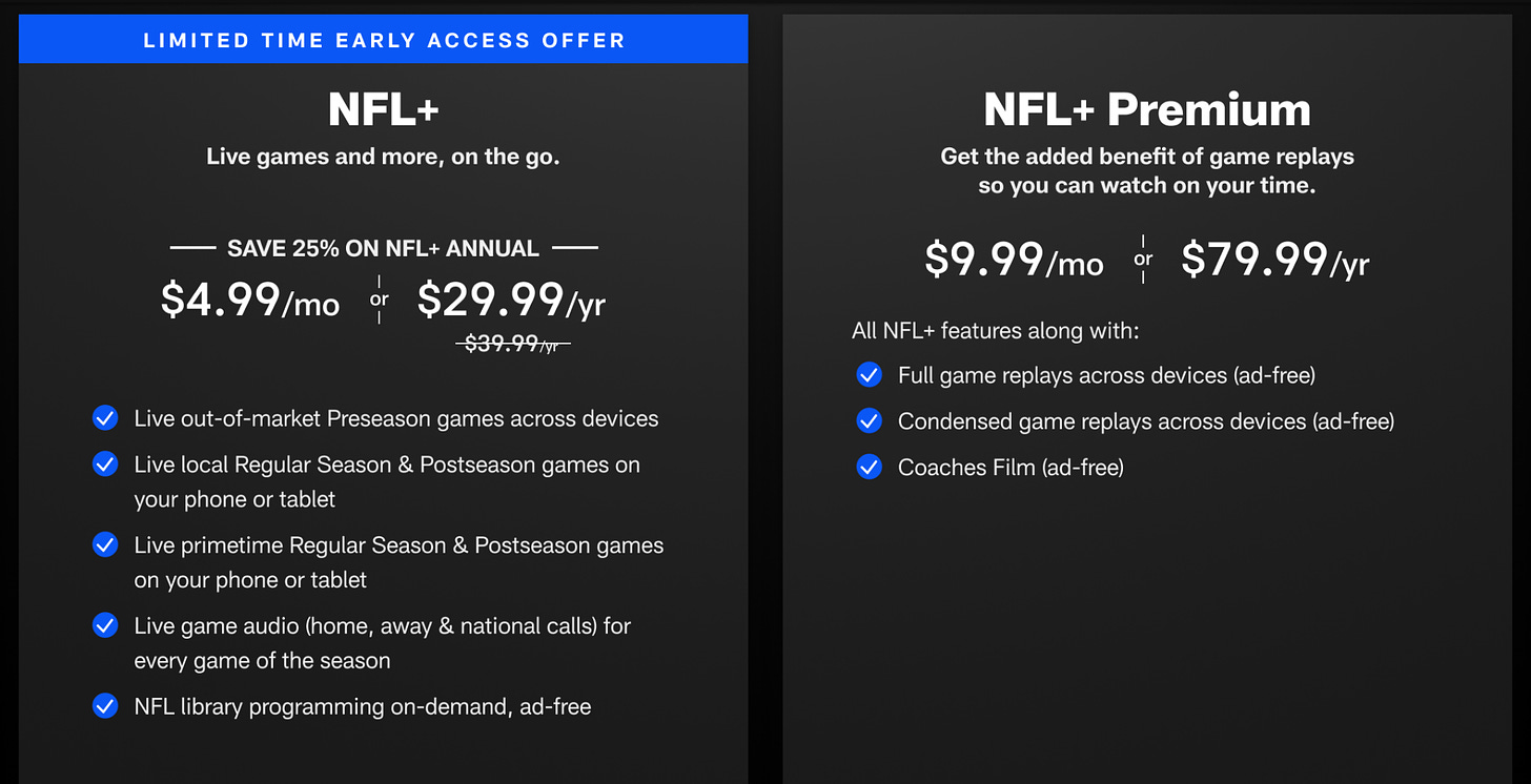NFL+ streaming service review: Worth the cost or stick to TV? | Mashable