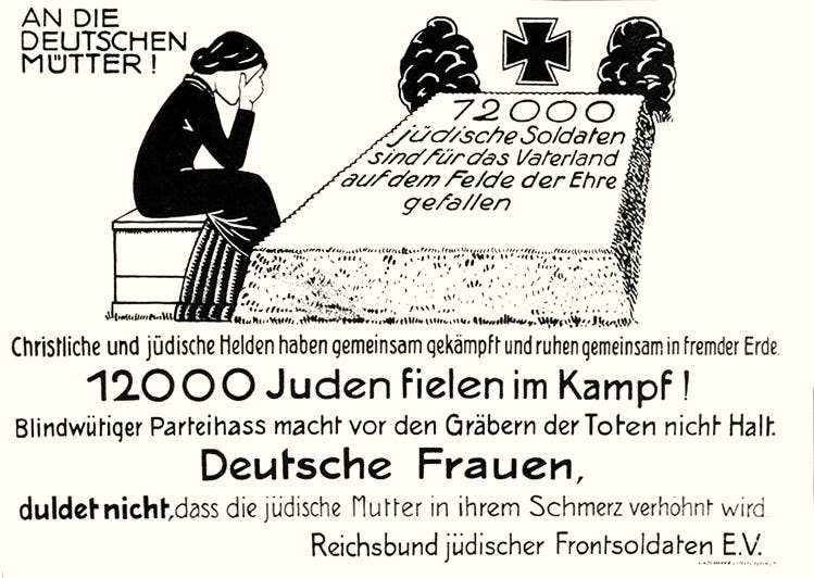 File:1920 poster 12000 Jewish soldiers KIA for the fatherland.jpg