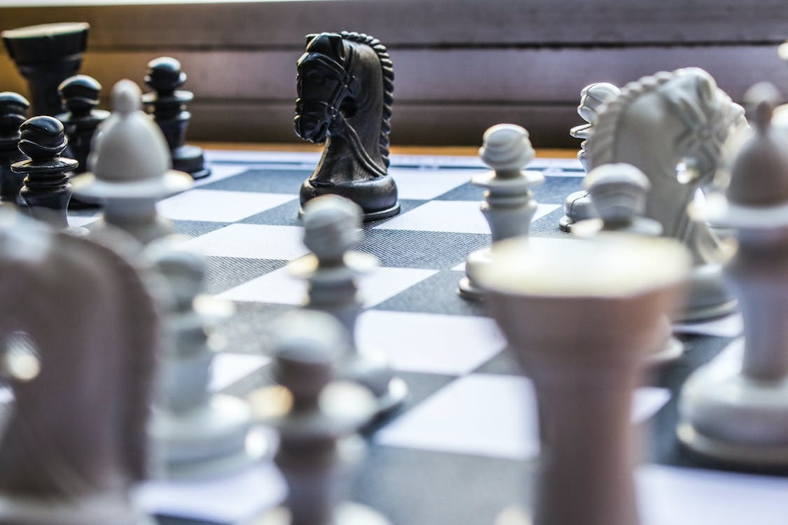 Free Chessboard game Stock Photo