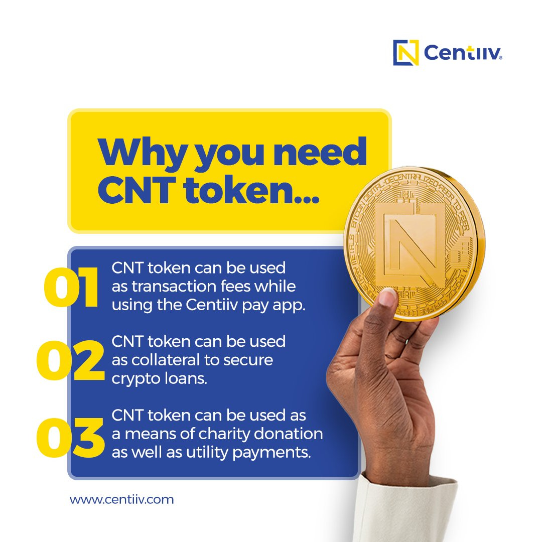 Centiiv on Twitter: "Three reasons why you need to buy $CNT token and hodl.  https://t.co/GKfooaA63Y" / Twitter