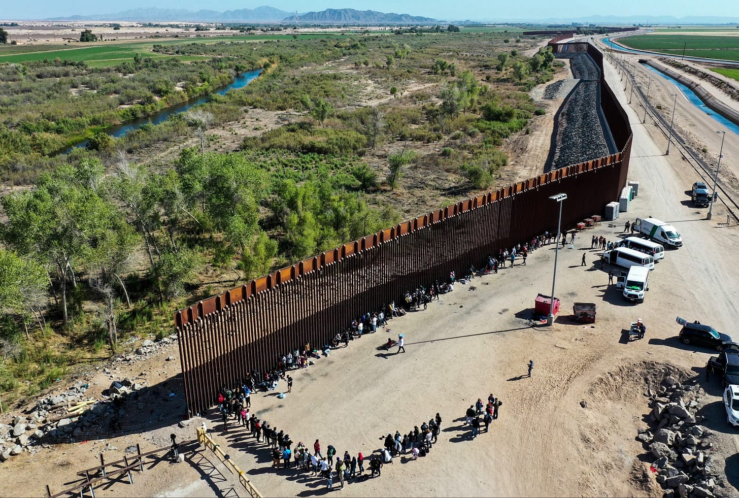 Number of migrants crossing border hits another record, with surges in  migration by nationalities once rarely seen
