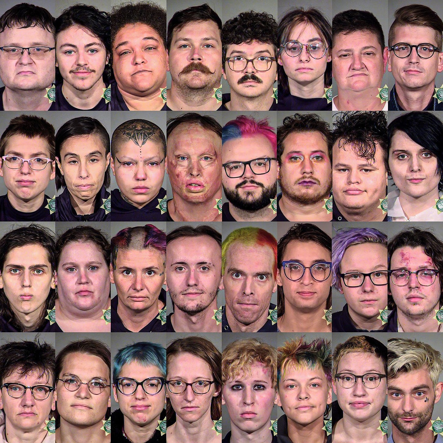 Cloyd Rivers on Twitter: "Antifa mugshots are exactly what you'd expect.  Merica. https://t.co/D55ALij1A5" / Twitter