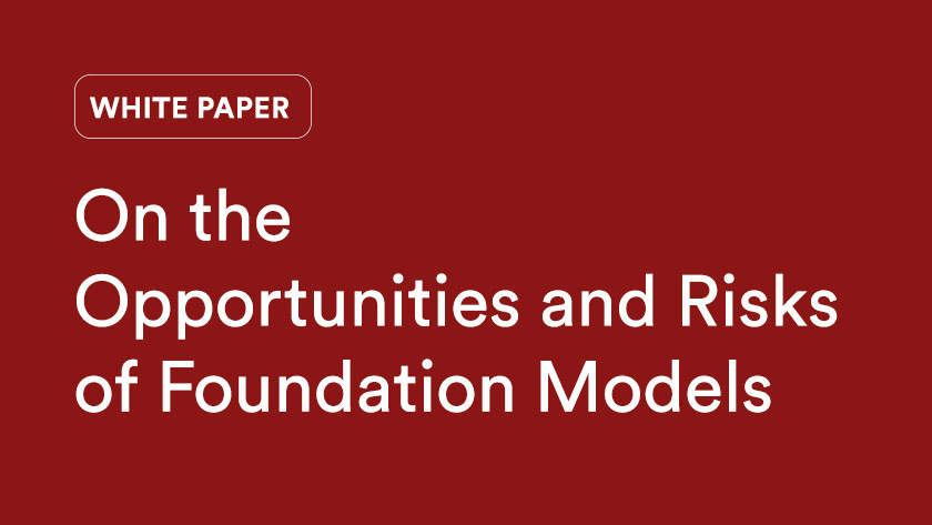 Stanford HAI on X: "NEW: This comprehensive report investigates foundation  models (e.g. BERT, GPT-3), which are engendering a paradigm shift in AI.  100+ scholars across 10 departments at Stanford scrutinize their  capabilities,