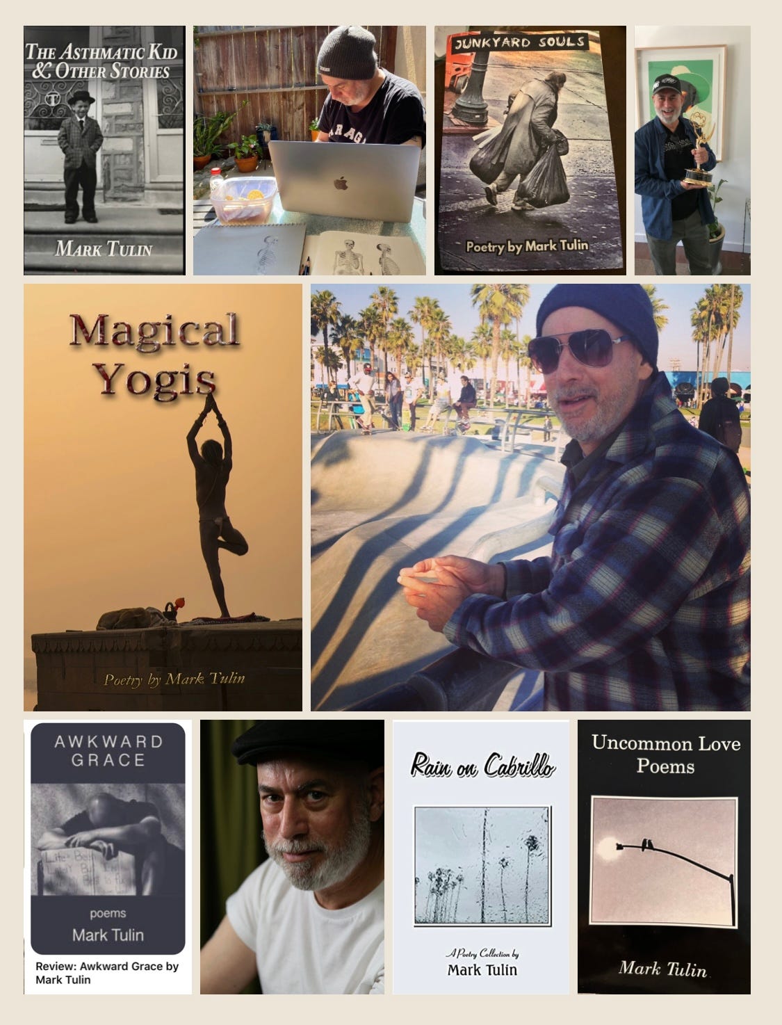 Mark Tulin’s book collage