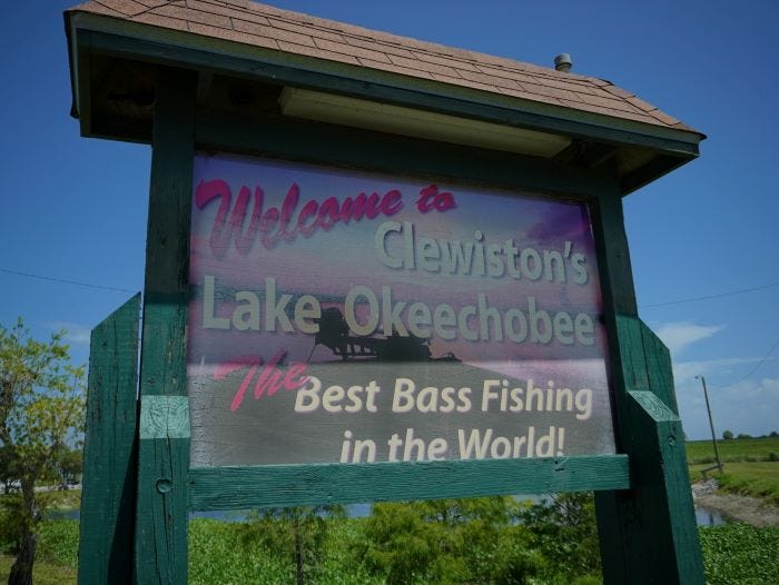 Clewiston Welcome Sign