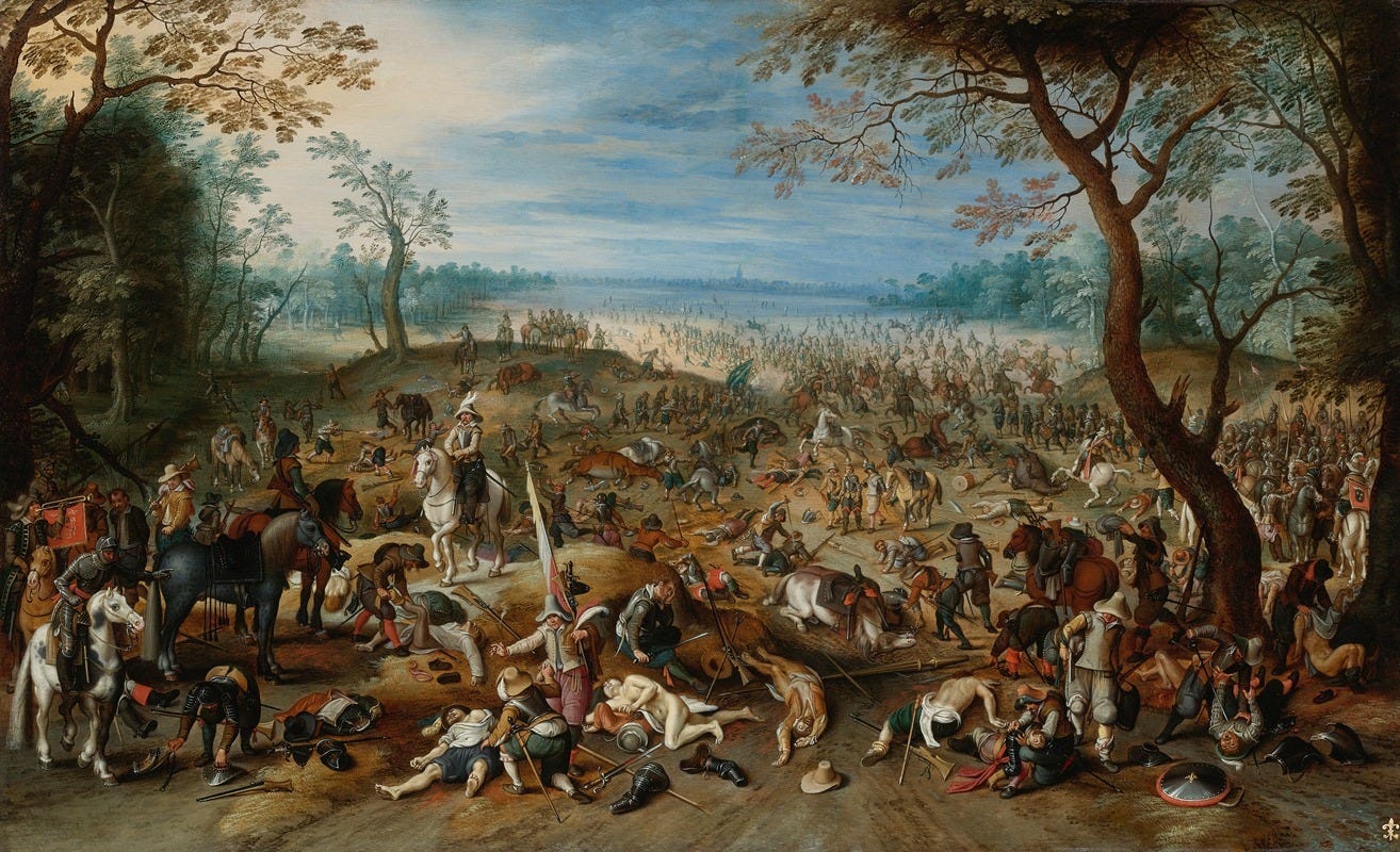 Sebastian Vrancx - The Aftermath Of A Battle